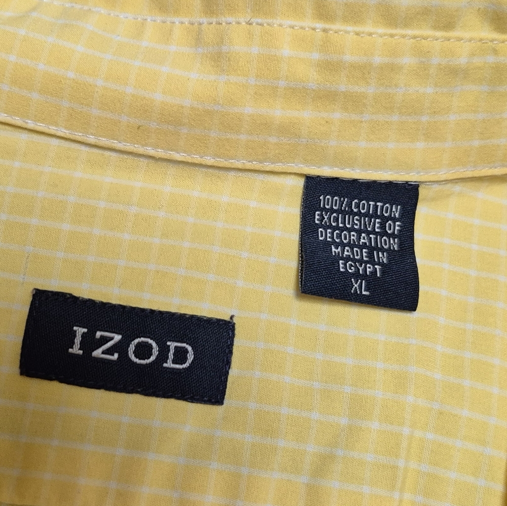 XL Yellow IZOD and Black Notations Lined Blouse BUNDLE - Picture 6 of 6
